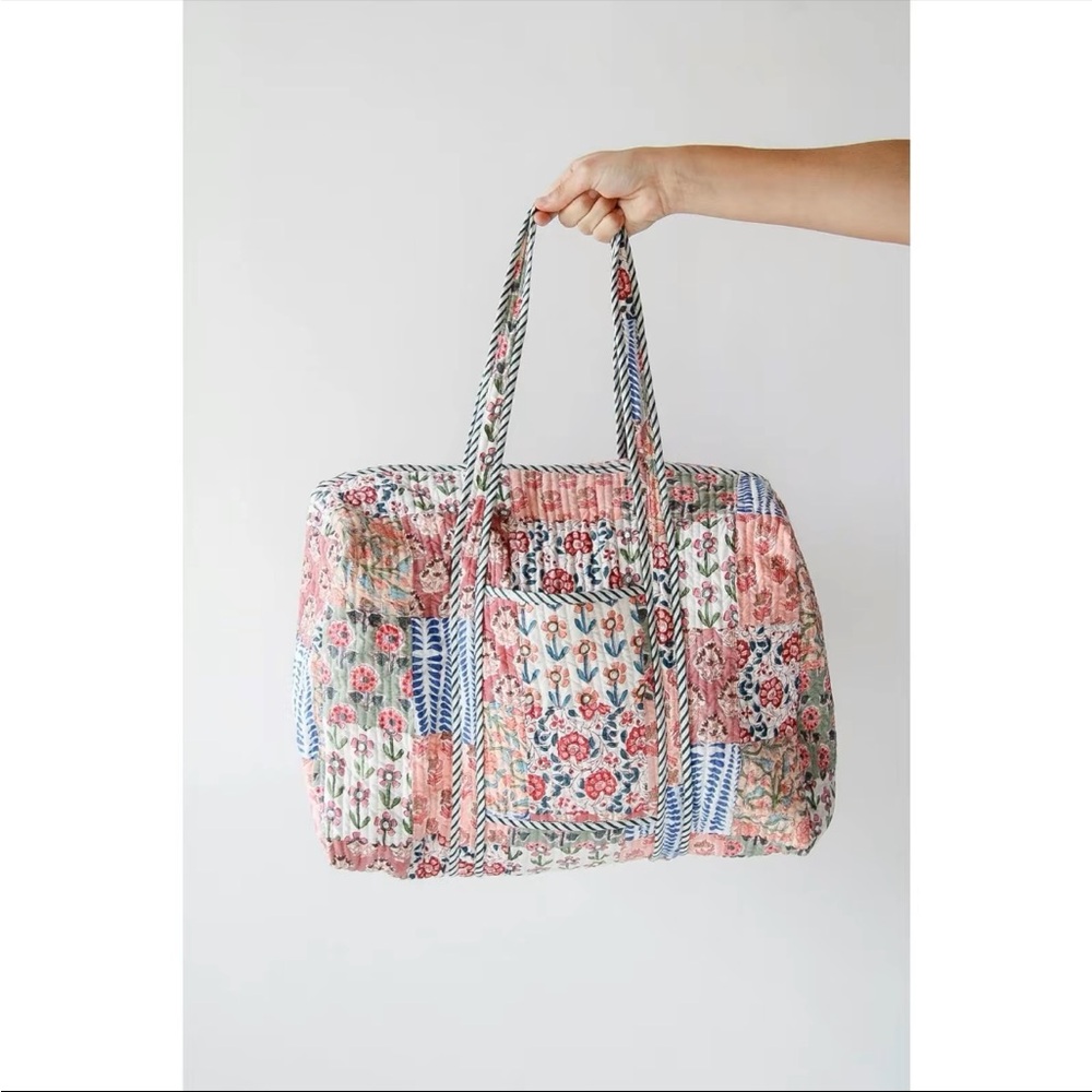 Quilted Duffle Bag